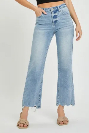 Arlisa Light Wash Straight Leg Denim