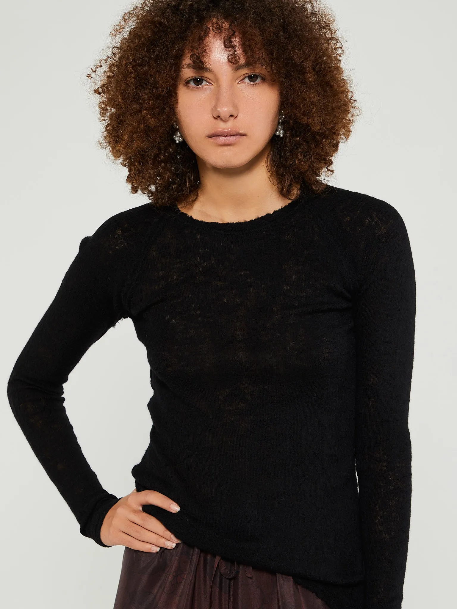 Barba Top in Black
