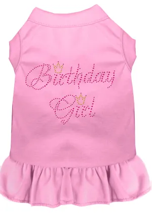 Birthday Girl Rhinestone Dress Light Pink Xxxl