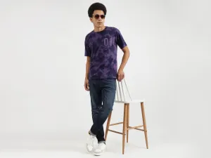 Boxy Fit Round Neck Tie & Dye T-Shirts