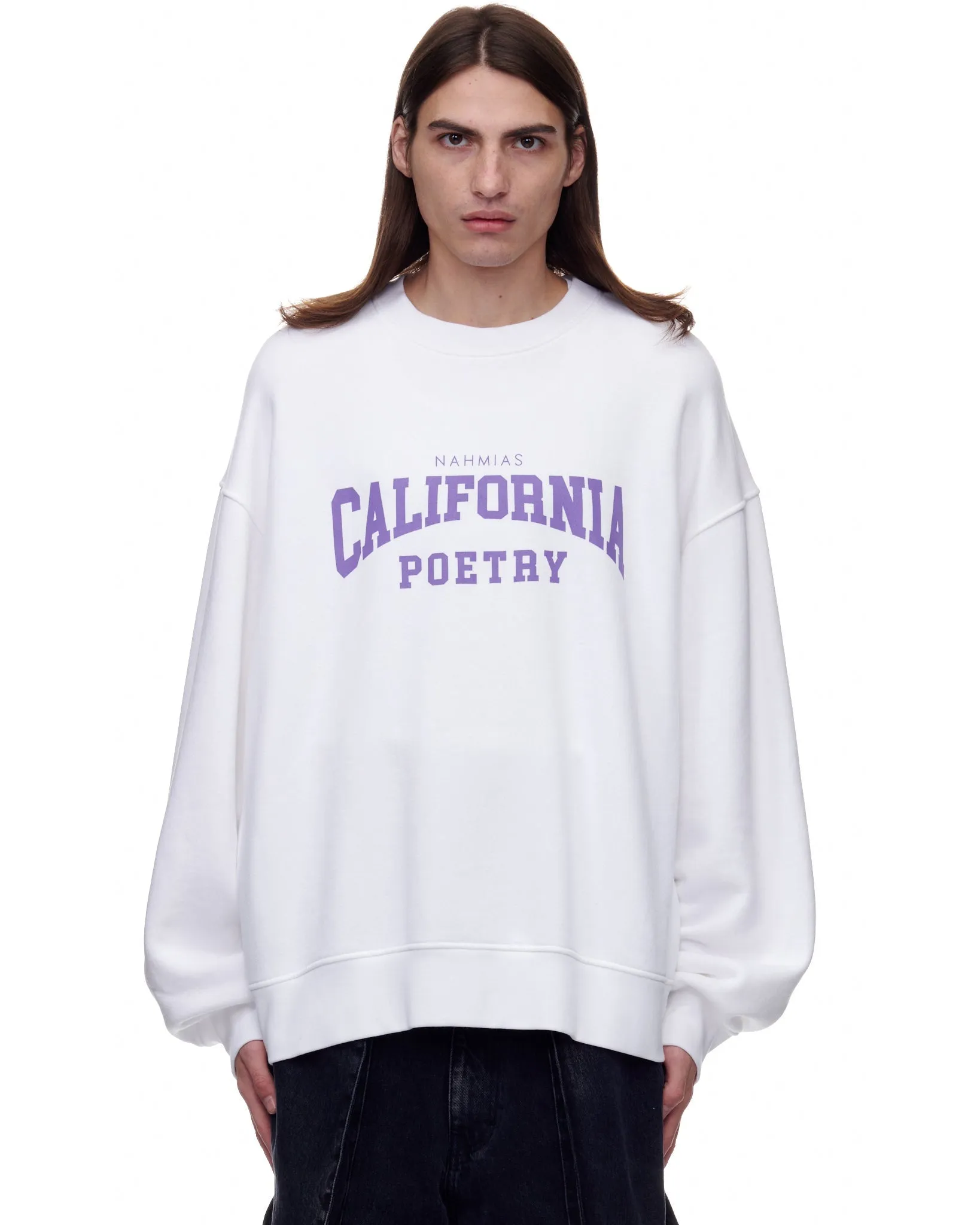 California Poetry Varsity Crewneck