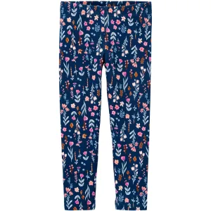Carter's Toddlers Girls Floral Leggings Navy 2M735510