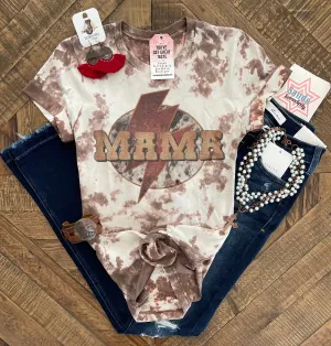 Cowhide Mama Tee ❤️
