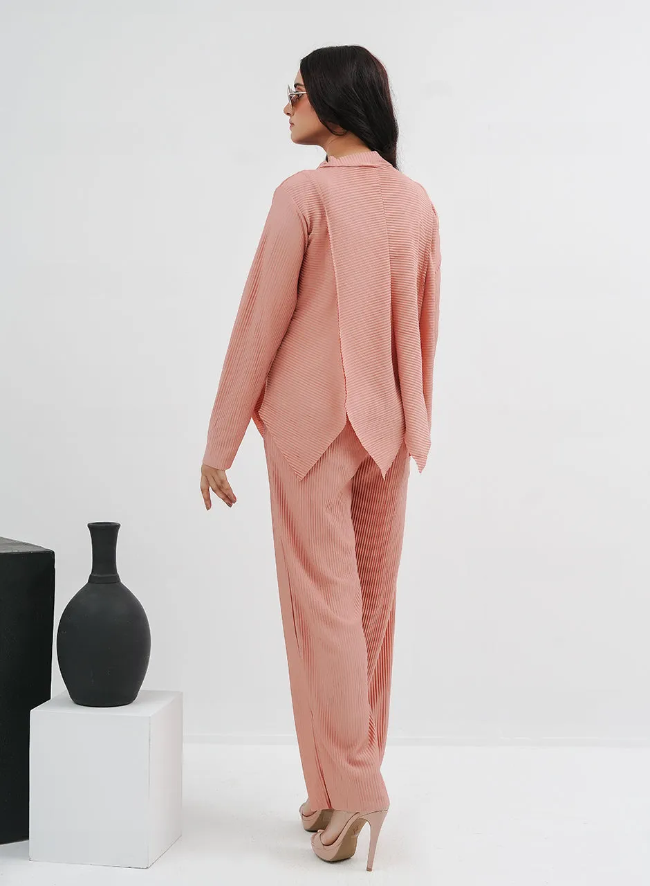Crinkle Co-ord - Pink