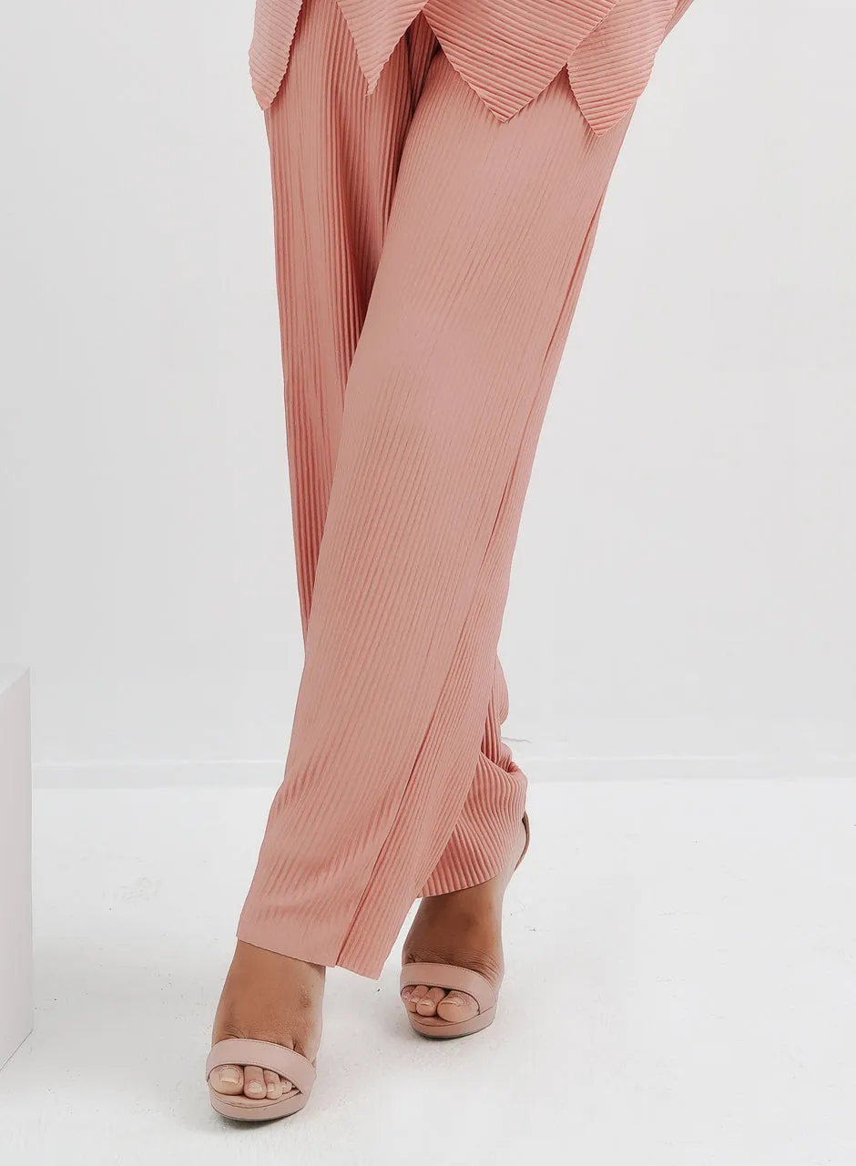 Crinkle Co-ord - Pink
