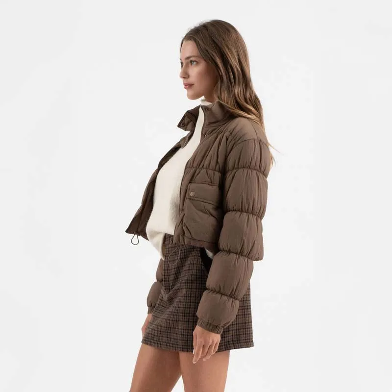 Cropped Puffer Jacket
