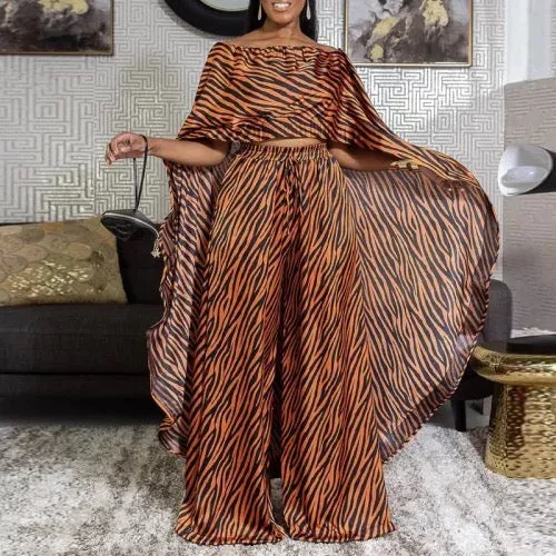 Elegant Zebra Print Set