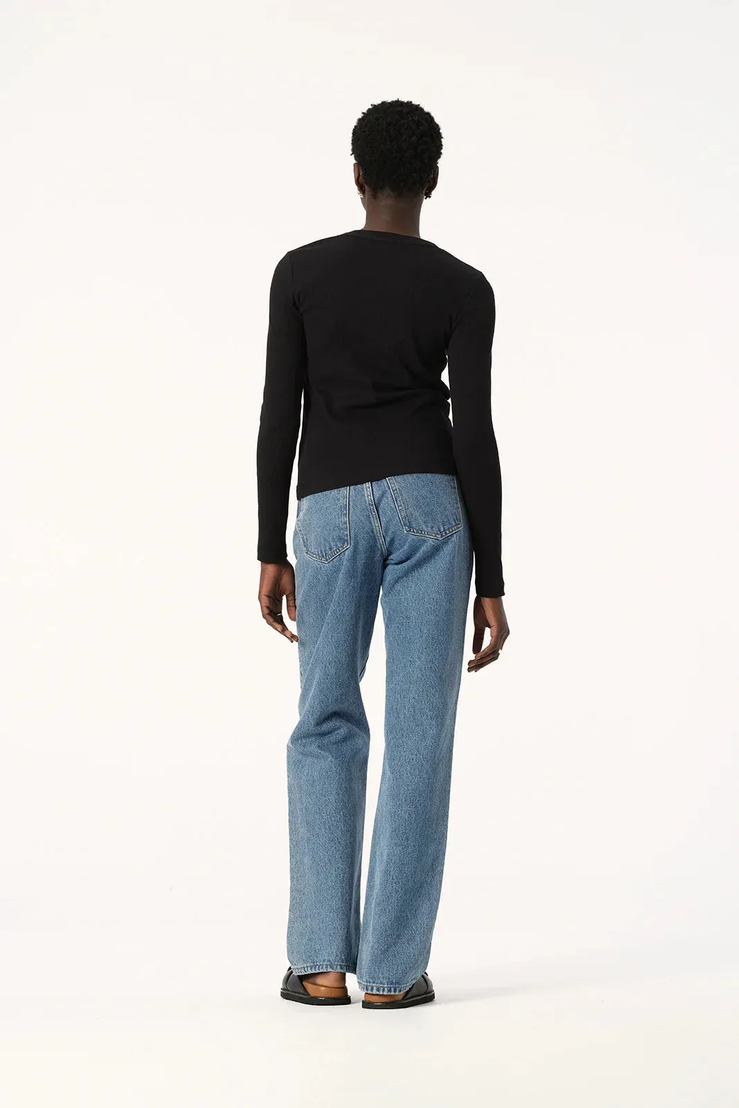 Elka Collective Nola Long Sleeve Top - Black
