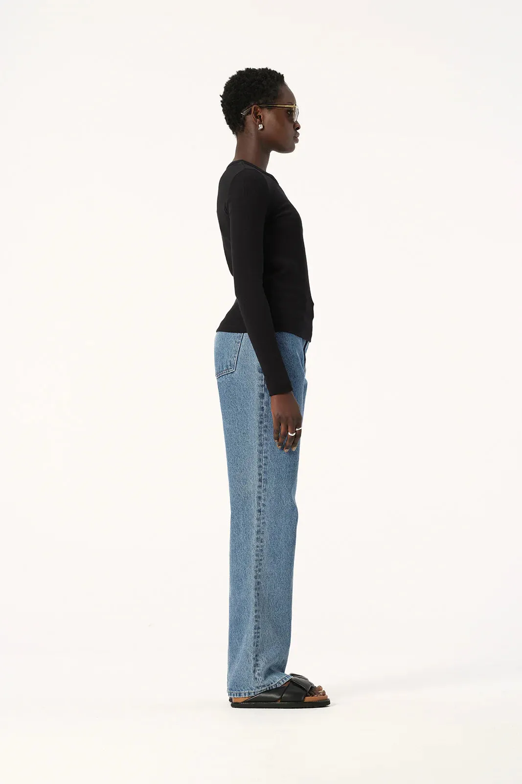 Elka Collective Nola Long Sleeve Top - Black