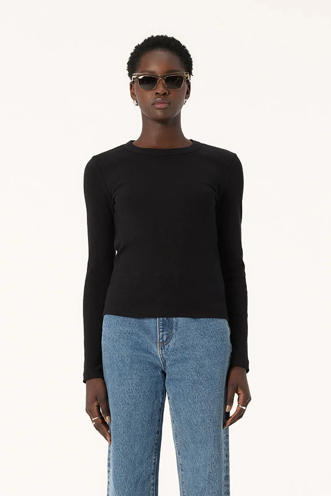 Elka Collective Nola Long Sleeve Top - Black