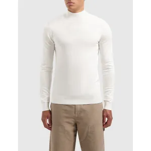 Essential Knitwear Mockneck Sweater Off White
