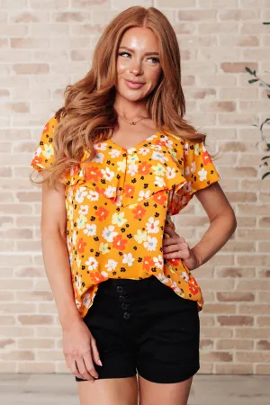 Garden Florals Top