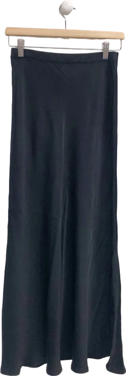 Ghost Studio Black Midi Skirt UK XS