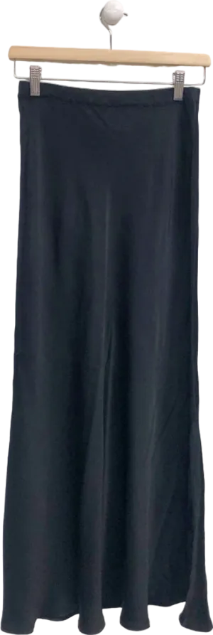 Ghost Studio Black Midi Skirt UK XS