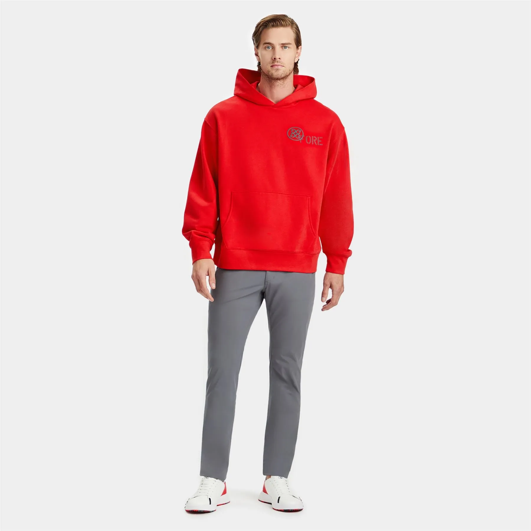 G/Olf Unisex Oversized French Terry Hoodie Lava - SS24