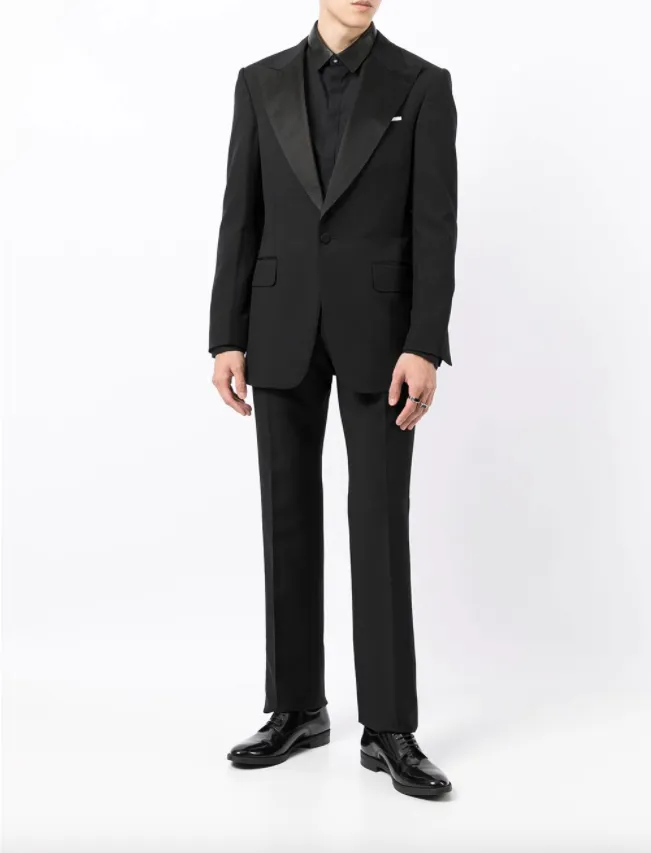 Gucci Leather collar Duke shirt