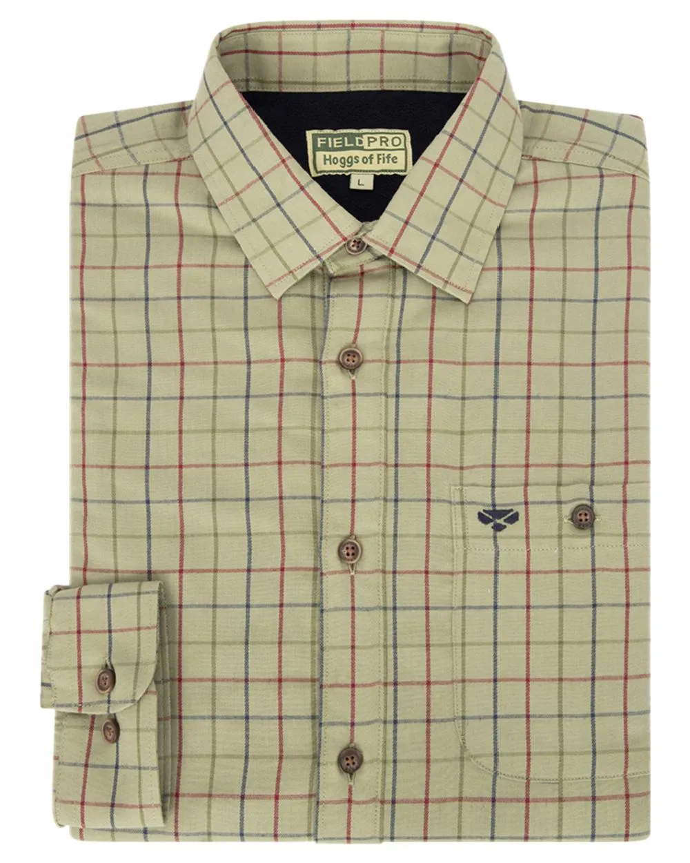 Hoggs of Fife Micro Fleece Lined Shirt