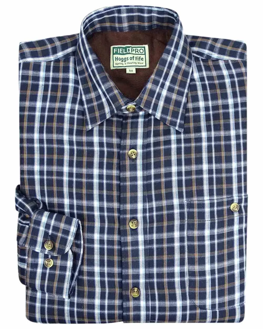Hoggs of Fife Micro Fleece Lined Shirt