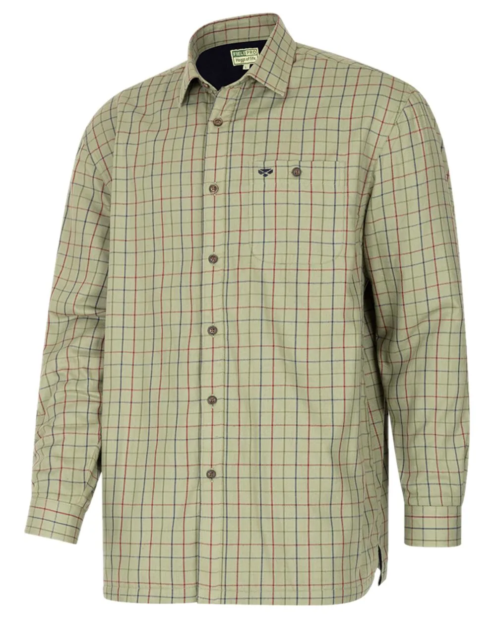 Hoggs of Fife Micro Fleece Lined Shirt