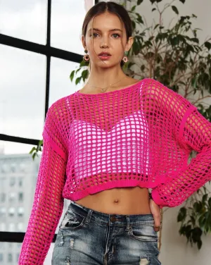 Lillia Crochet Crop Top