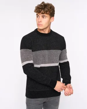 Mens  Kirkman Crew Knit Black