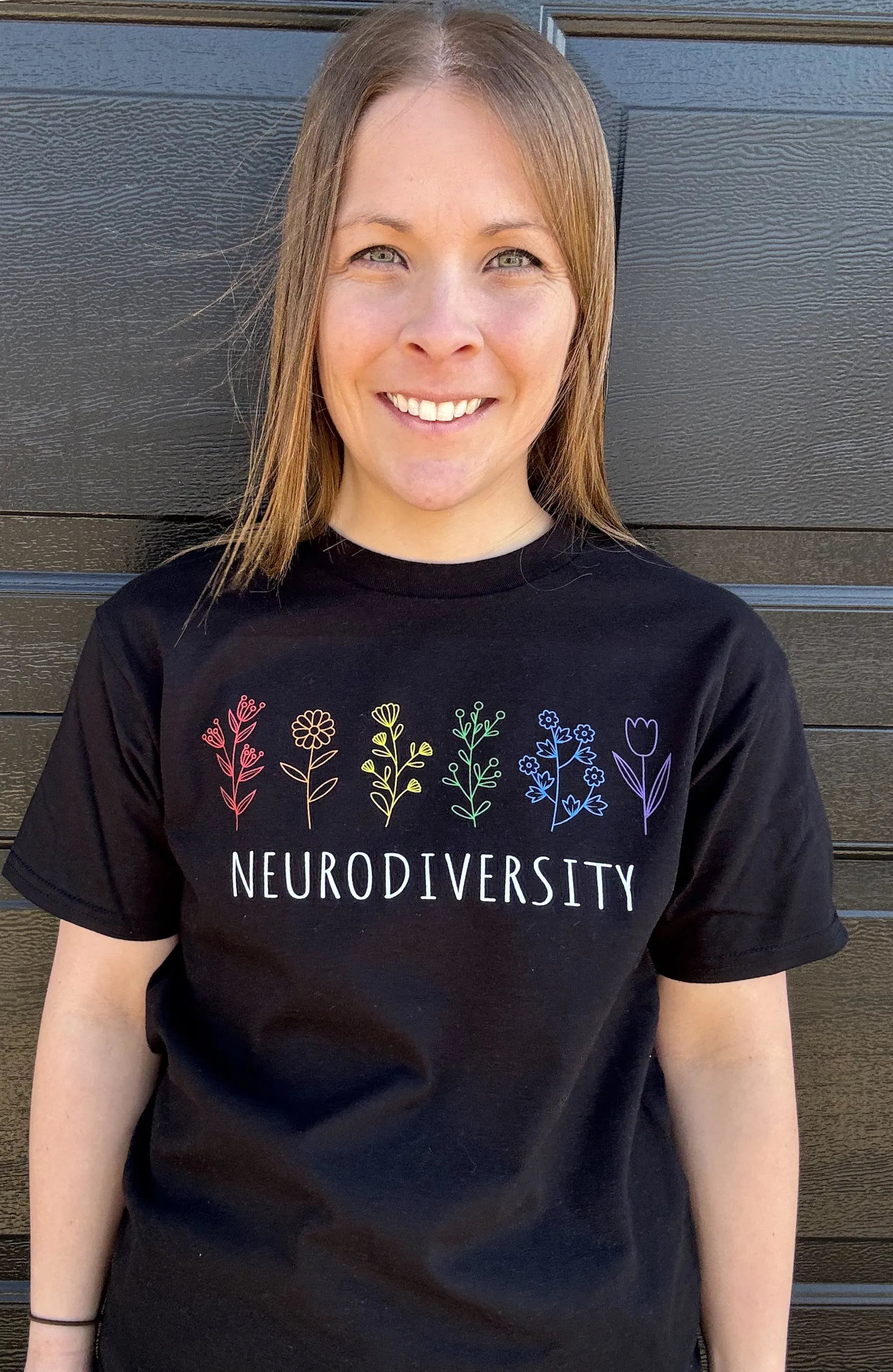 Neurodiversity Flowers Tees: Pre-Order