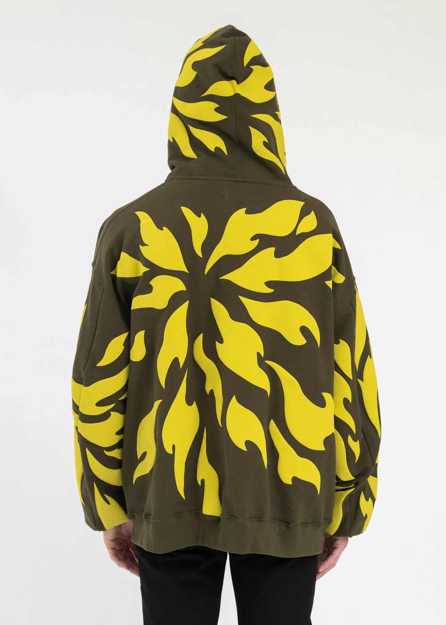 OLIVE FRAGMENT HOODIE