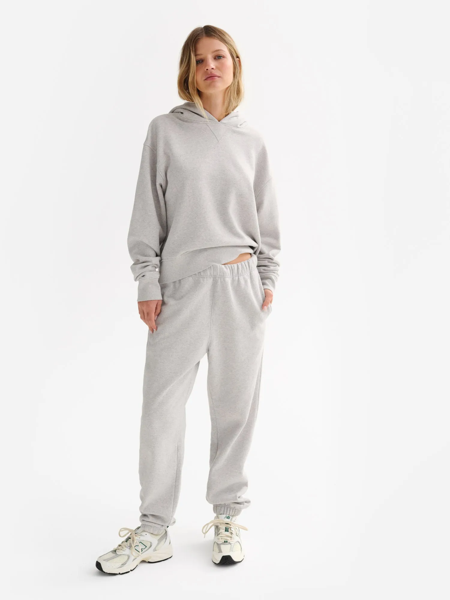 Organic Fleece Relaxed Hoodie