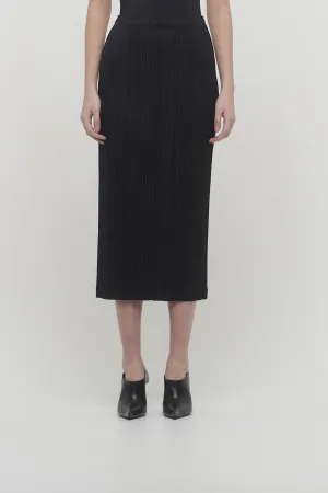 Pleats Please Issey Miyake Thicker Bottoms Skirt in Black
