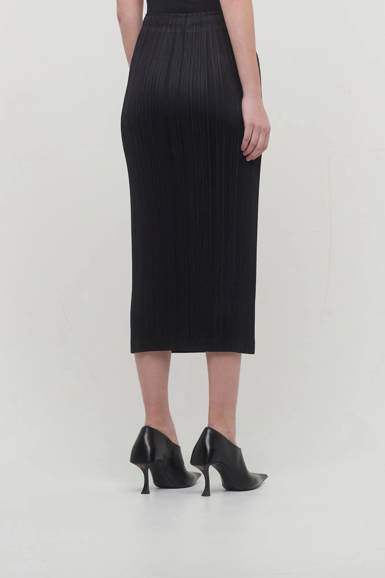 Pleats Please Issey Miyake Thicker Bottoms Skirt in Black