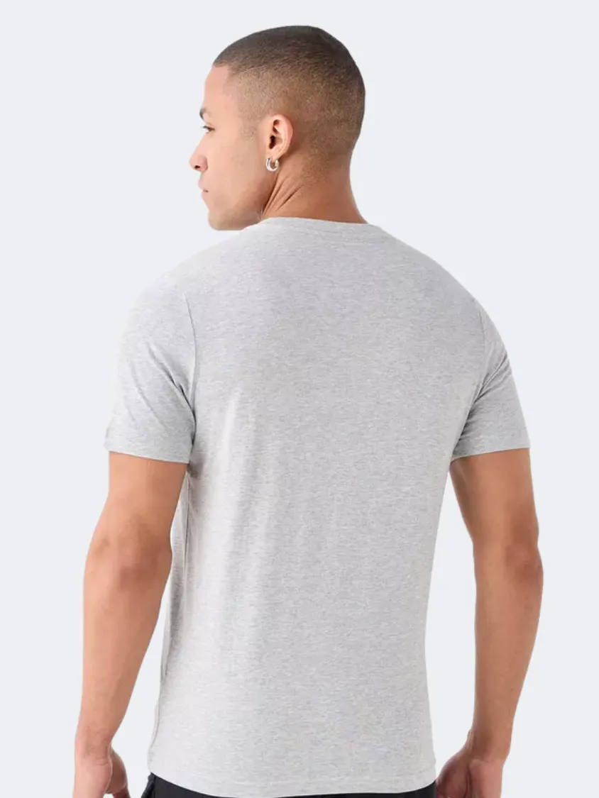 Puma Graphics Wording Men Lifestyle T-Shirt Grey
