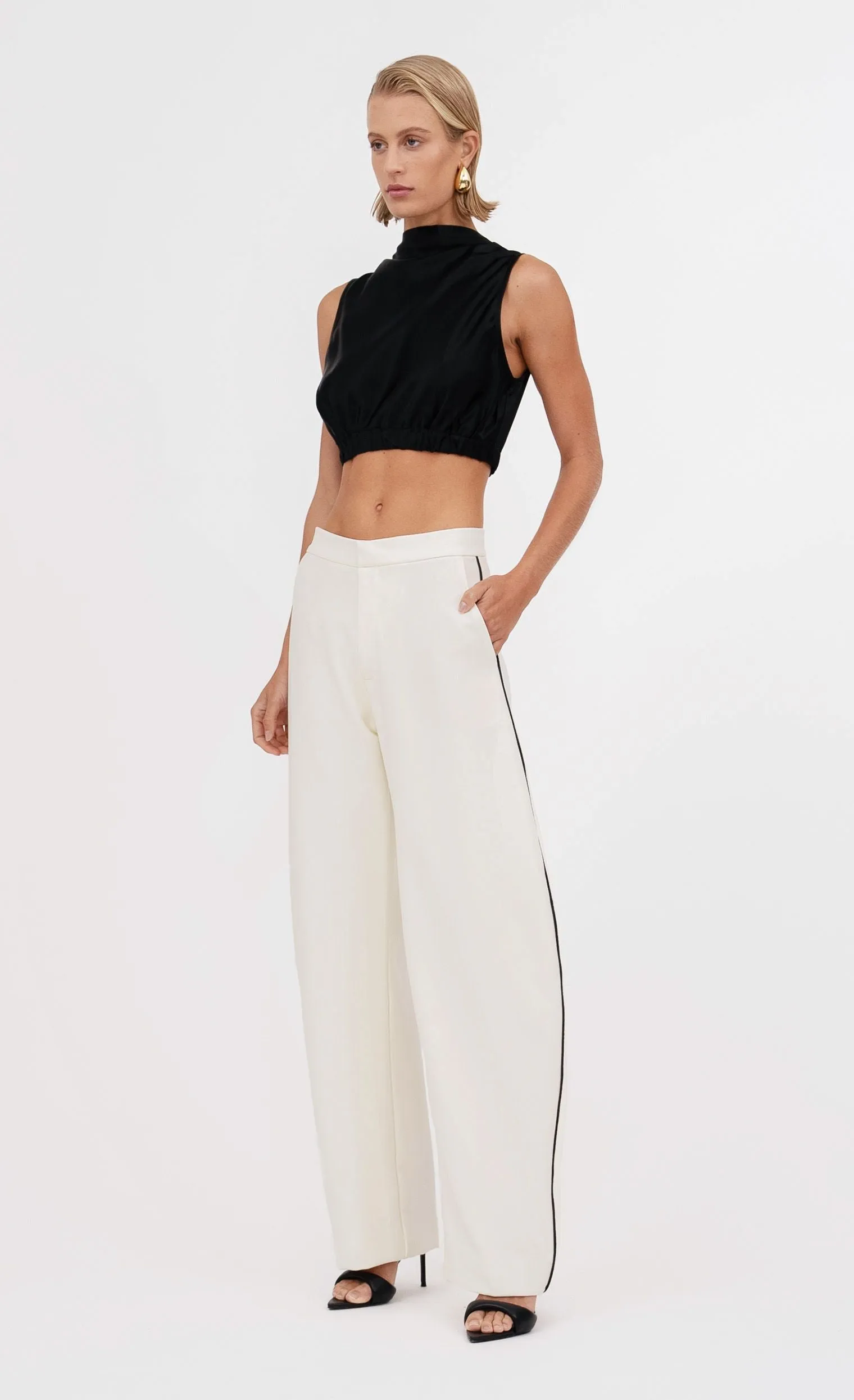 Reese Crop - Black