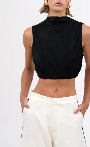 Reese Crop - Black