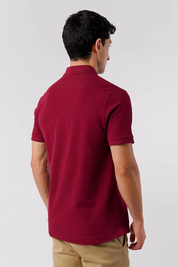 Regular Fit Polo Shirt - Maroon