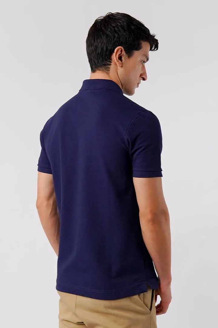 Regular Fit Polo Shirt - Navy Blue