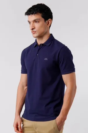 Regular Fit Polo Shirt - Navy Blue