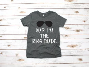 Ring Dude Shirt - Ring Security Shirt - Gift for Ring Boy - Cute Ring Boy Shirt - Ring Boy Statement Shirt