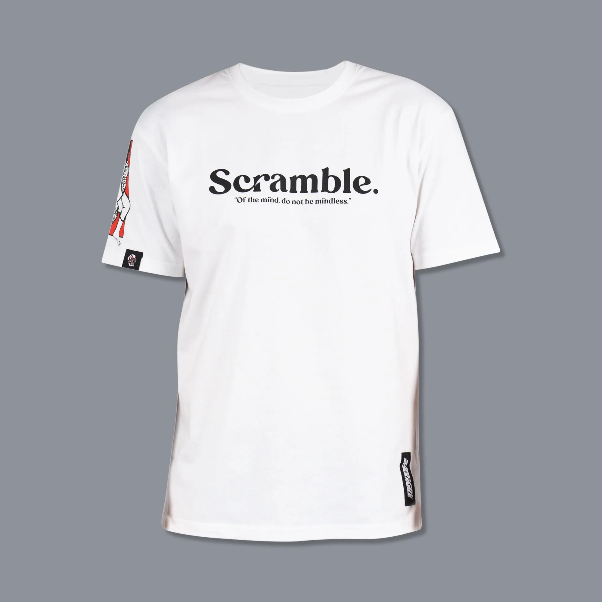 SCRAMBLE MEIYO TEE – WHITE