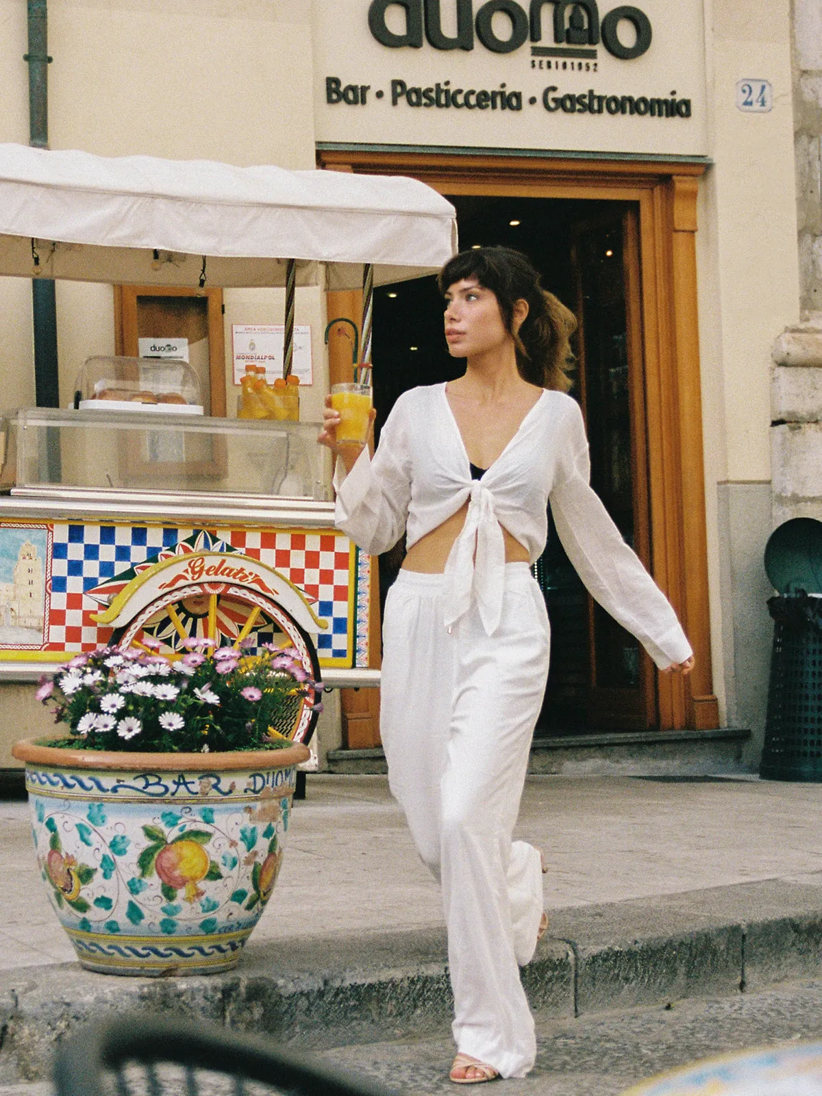 SERENA BEACH PANTS - Ivory