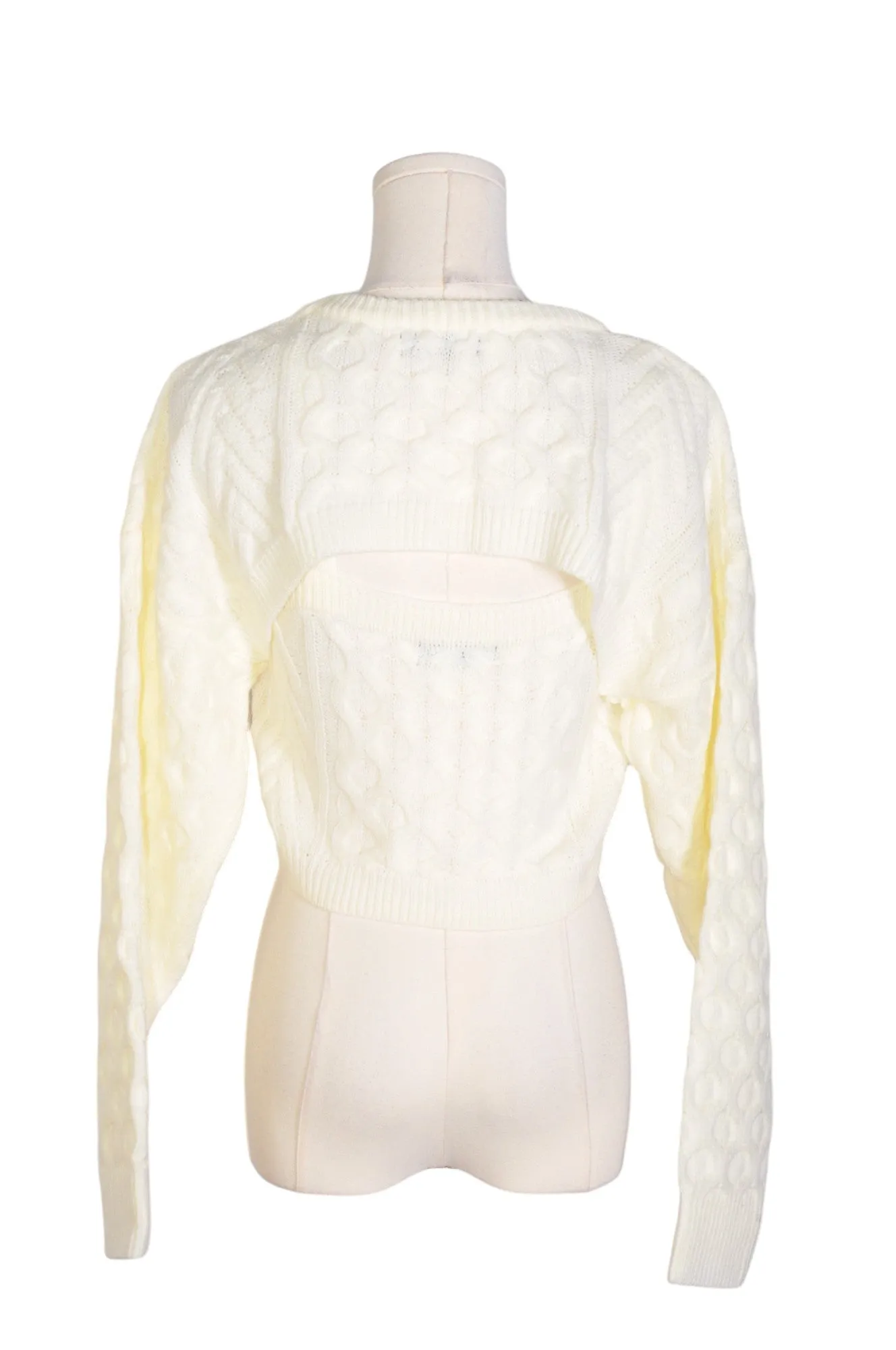 SHEIN Women Sweaters Regular fit in Beige - 38