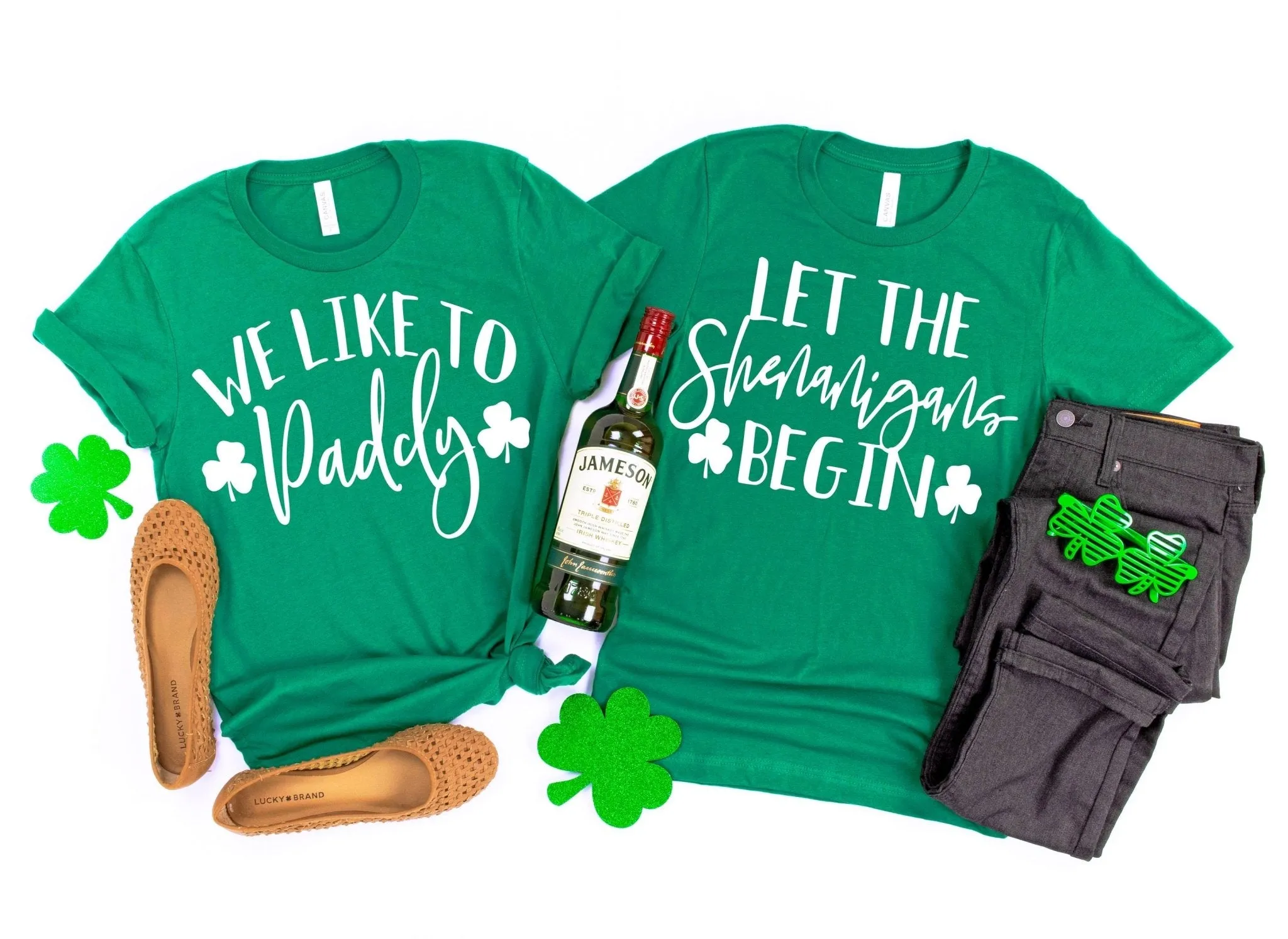 St Patricks Day We Like to Paddy Let the Shenanigans Begin Shirt