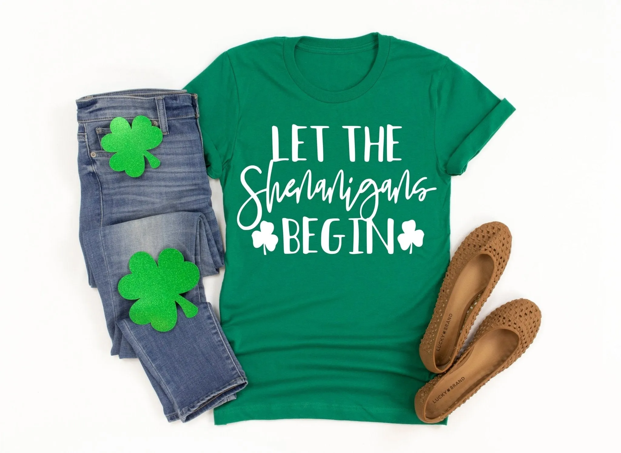 St Patricks Day We Like to Paddy Let the Shenanigans Begin Shirt
