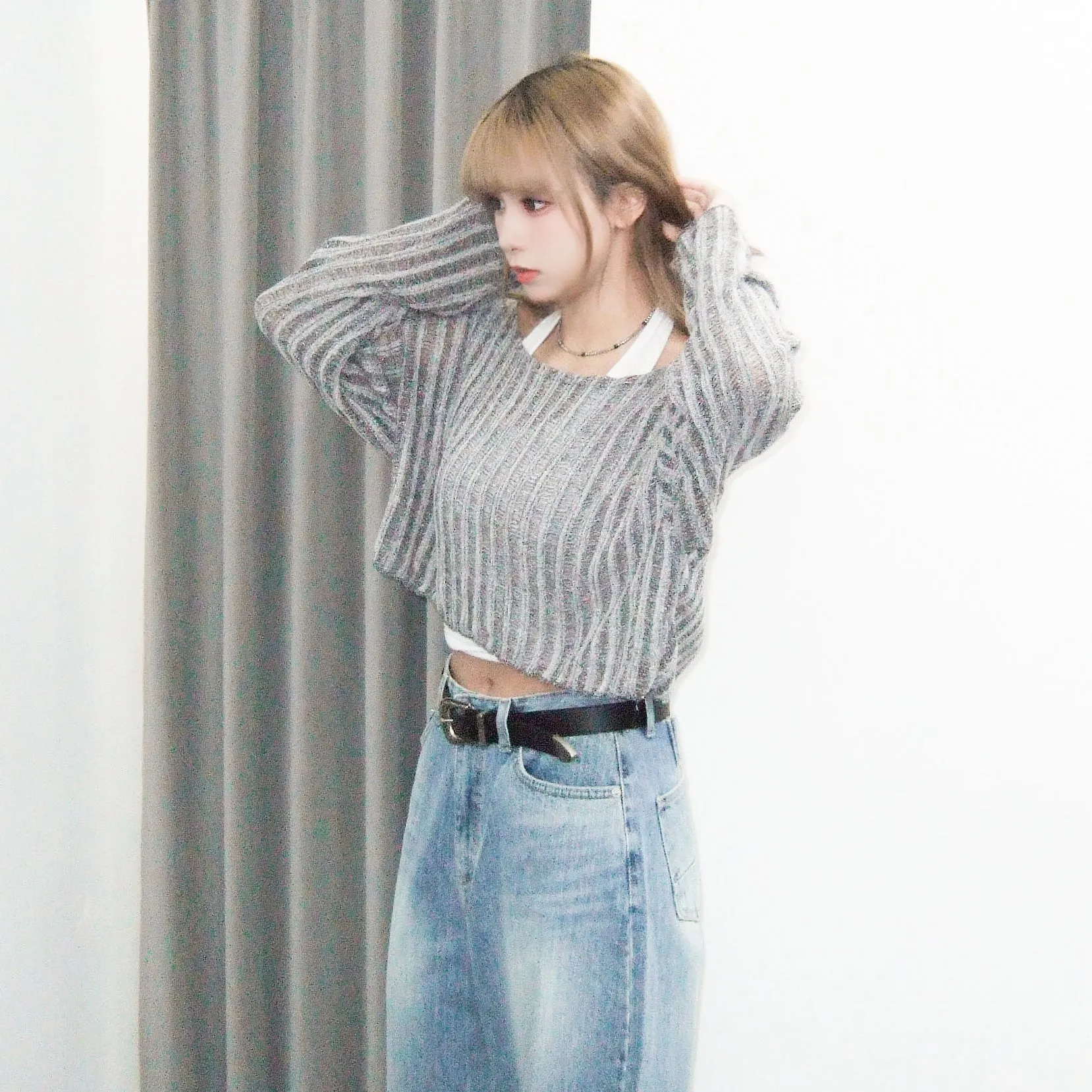 SUMMER ROUND NECK KNITWEAR/ 3