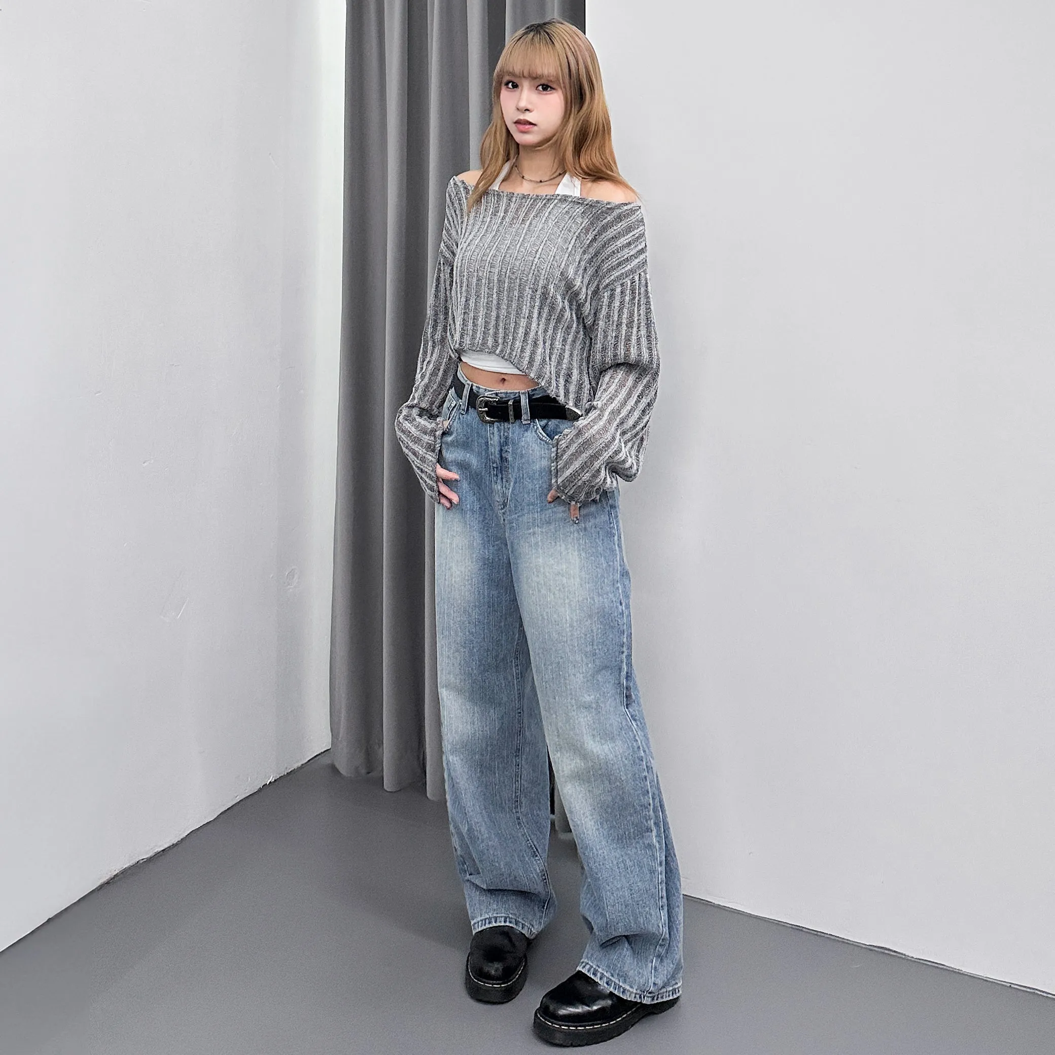 SUMMER ROUND NECK KNITWEAR/ 3