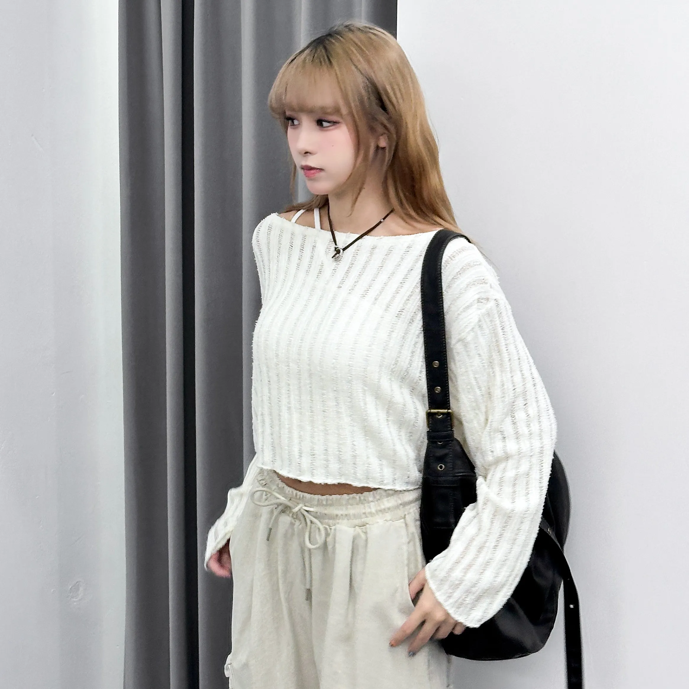 SUMMER ROUND NECK KNITWEAR/ 3