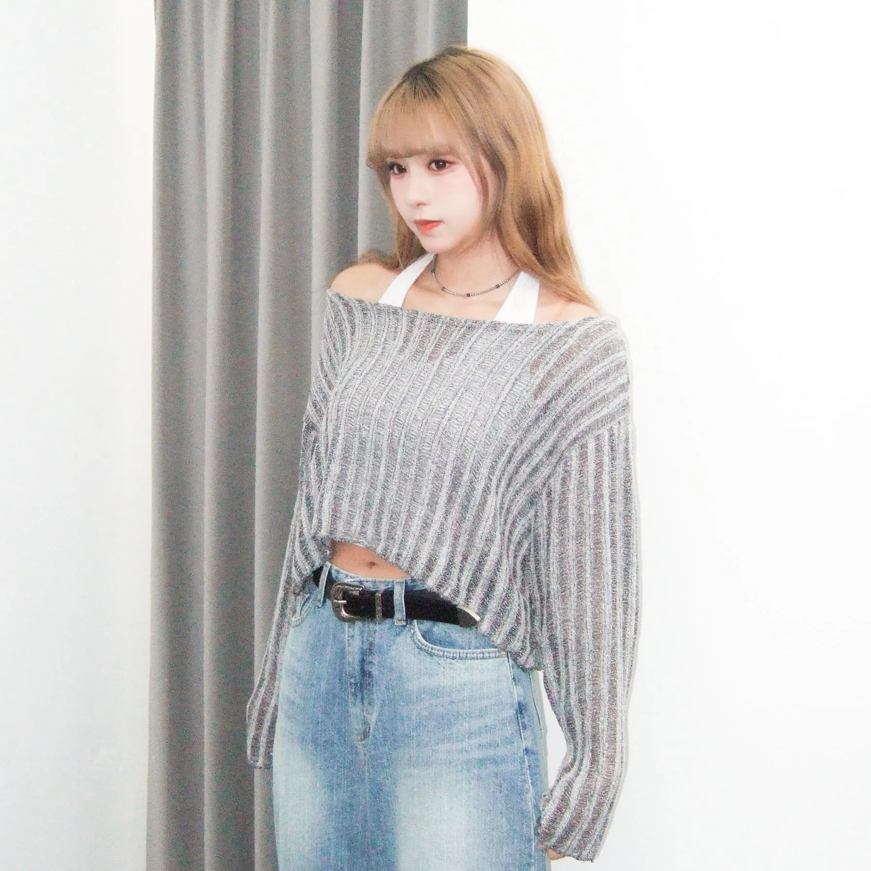SUMMER ROUND NECK KNITWEAR/ 3