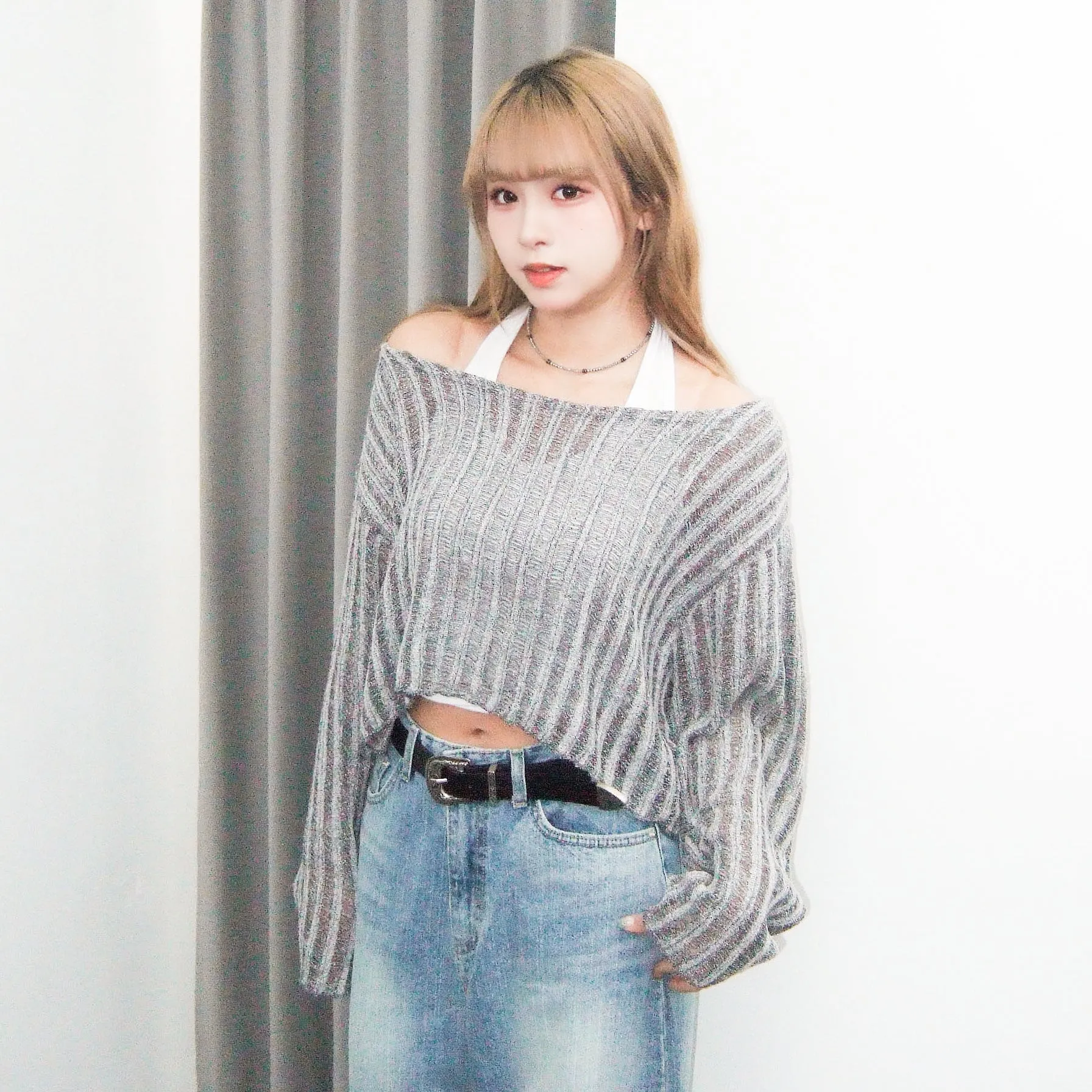SUMMER ROUND NECK KNITWEAR/ 3