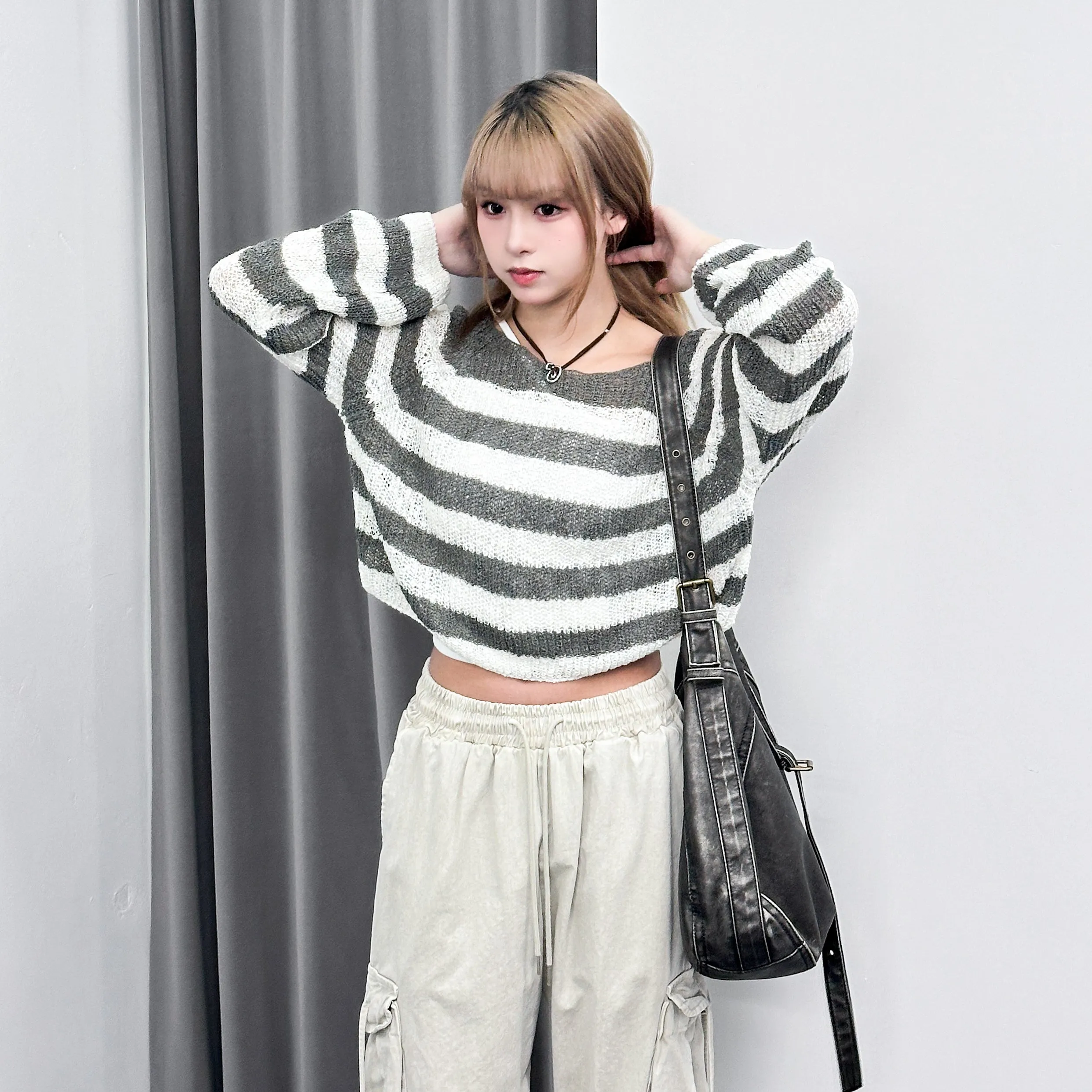 SUMMER STRIPE KNITWEAR/ 1