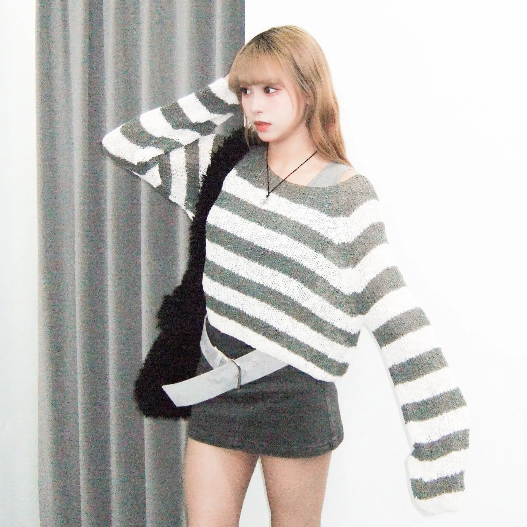 SUMMER STRIPE KNITWEAR/ 1