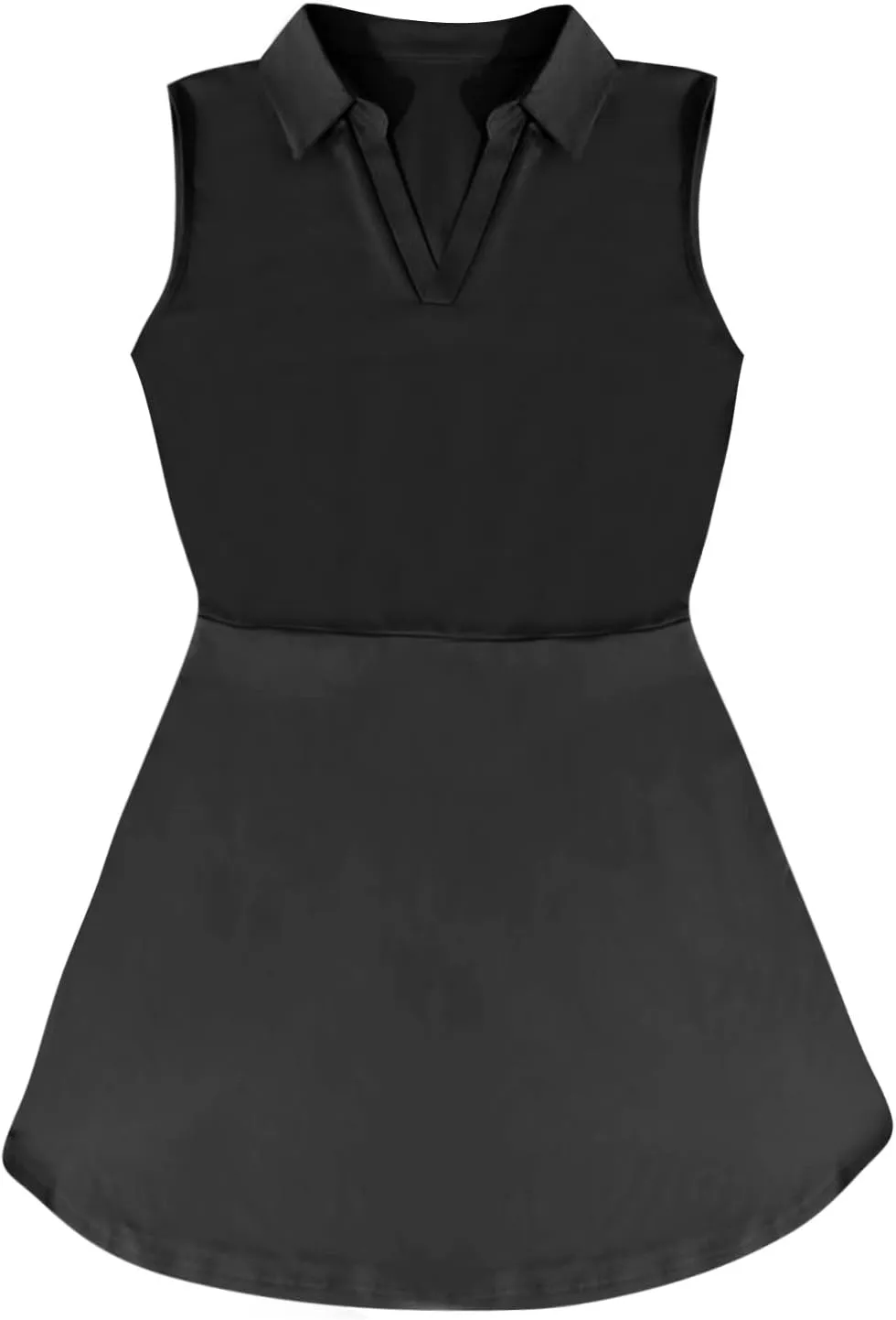 Tennis Dress Athletic Dress for Women Workout Dress with Built in Shorts and Bra Cutout Plus Size Dresses for Curvy Women